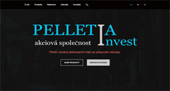 Desktop Screenshot of pelletia.cz