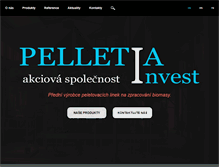 Tablet Screenshot of pelletia.cz